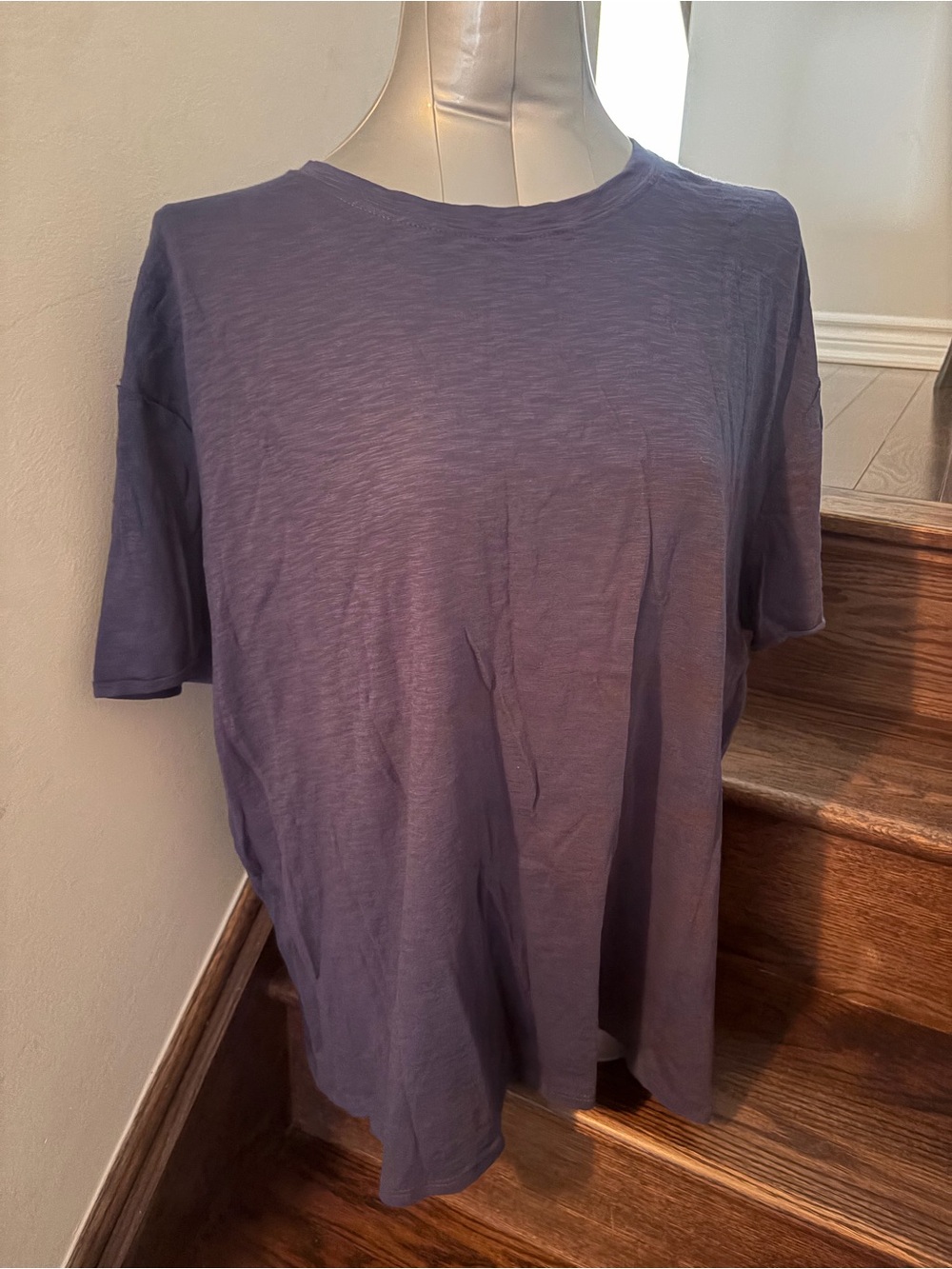 Classic Women’s Crew Neck T-Shirt in Blue
